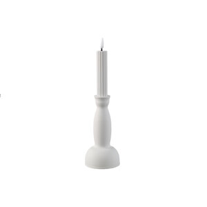 Candle holder made of white metal B L