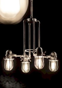 Hängeleuchte, Pendelleuchten & Hängelampen für die Küche von Robers Leuchten Industrial LED-Hängeleuchte HL2623