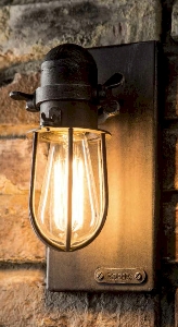 Landhaus- für die Küche von Robers Leuchten Industrial LED-Wandleuchte WL3629
