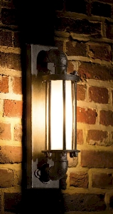 Klassische Außenleuchten & Außenlampen von Robers Leuchten Industrial  Wand-Aussenleuchte WL3630