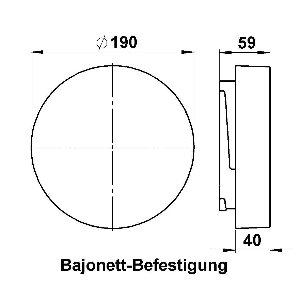 Albert Leuchten Schirme, Gläser & Stoffschirme von Albert Leuchten G 410, Opalglas matt d = 190 mm 90210410