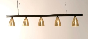 Hängeleuchte, Pendelleuchten & Hängelampen von Holländer Leuchten Hängeleuchte 5-flg. ALICE TRAVE 300 K 15153 W