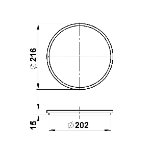 Schirme, Gläser & Stoffschirme von Albert Leuchten G 357, Einscheibensicherheitsglas 90220357