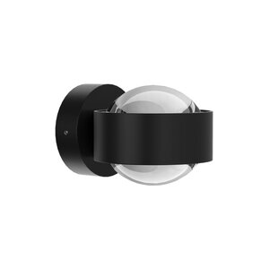 Puk Mini Wall - LED / black matt