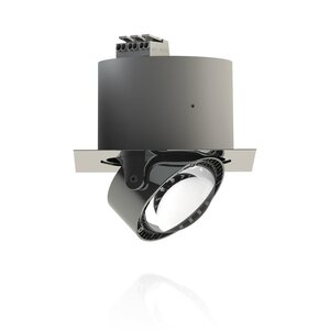 Puk Mini Inside - LED / chrome matt / 158 x 158