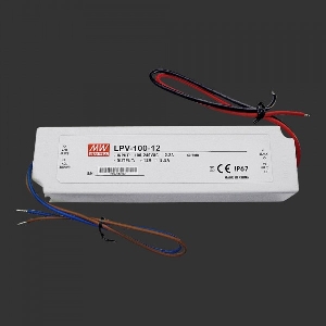 LED-Trafos von dot-spot Netzteil LED-Netzteil 12 V DC, 100 W, zum Einbau in Anschlussboxen 90152
