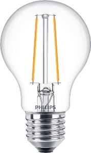 UNI-Elektro Glühlampen mit Fassung E27 von UNI-Elektro PHILIPS LEDClassic 5.5-40W E27 827 A60 CL 470 Lumen, warmweiß 5.5-40W E27 827 A60 CL