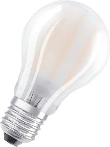 Glühlampen mit Fassung E27 von UNI-Elektro Osram Parathom Retrofit Classic E27 A 4W 827 Matt | Ersetzt 40W PRFCLA40 FR 4W/827 230V E27 10X1