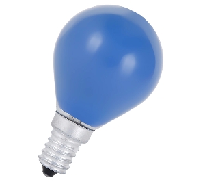 Serie STANDARD TROPFEN von Alle von UNI-Elektro Glühlampe 230V 25W E14 blau, Tropfen 419951458