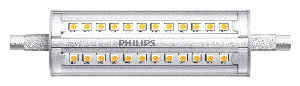 Halogenlampen R7s 114,2mm von UNI-Elektro PHILIPS CorePro R7S 118mm 14-100W 830 DIM CorePro R7S 14W 830
