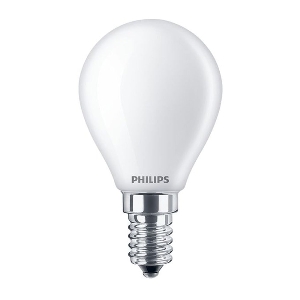 LED-Leuchtmittel von UNI-Elektro Philips Corepro LEDluster E14 Kugel Matt 4.3W 470lm - 827 Extra Warmweiß | Ersatz für 40W 242370