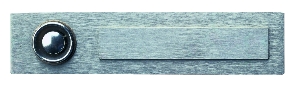 Serie KLINGELPLATTEN VON ALBERT LEUCHTEN von Albert Leuchten von Albert Leuchten Klingelplatte Typ Nr. 0940 - kompl. aus Edelstahl 690940