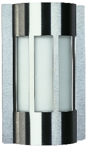 Klassische Wandleuchten & Wandlampen für außen von Albert Leuchten Wandleuchte Typ Nr. 6119 - Edelstahl für 1 x Lampe, E27 696119