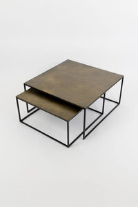 Coffee table set 2 pcs EFFETTO GRANDE DUO