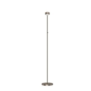 Puk Mini Eye Floor - LED low voltage / matt nickel