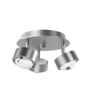 Puk Mini Turn Trio - matt chrome