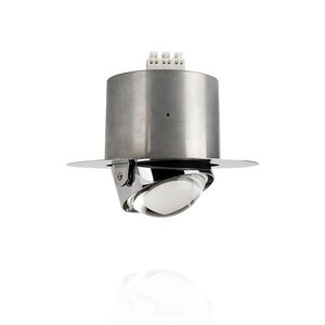 Puk Mini Inside - LED / black matt / chrome / 283 x 158