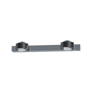 Puk Mini Choice Wall - LED / anthracite matt / chrome / 450
