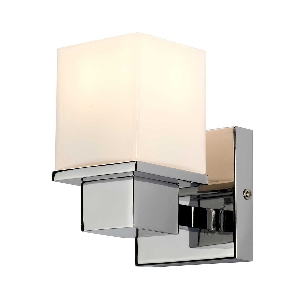 Wandleuchten & Wandlampen von Elstead Greenwich 1 leichte Wandleuchte - Poliertes Chrom GS258 BATH-GW1
