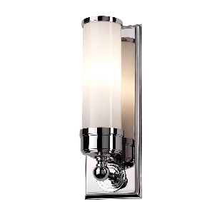 Wandleuchten & Wandlampen von Elstead Worcester 1 leichte Wandleuchte - Poliertes Chrom BATH-WS1