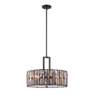 Elstead Gemma 3 große Pendelleuchte - Vintage Bronze HK-GEMMA-P-C-VBZ