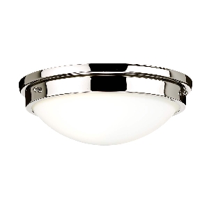 Gravity 2 Light Flush Light - Polished Nickel von Elstead