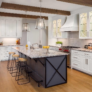 Hängeleuchte, Pendelleuchten & Hängelampen von Elstead Harrow 1 Leuchte Medium Pendelleuchte - Nickel poliert FE-HARROW-P-M