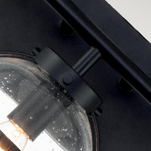 Wandleuchten & Wandlampen von Elstead Hollis 3 Licht Wandleuchte - Schwarz HK-HOLLIS3-C-BK-BATH