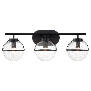 Wandleuchten & Wandlampen von Elstead Hollis 3 Licht Wandleuchte - Schwarz HK-HOLLIS3-C-BK-BATH