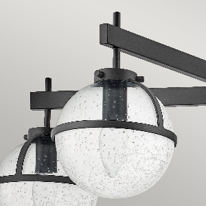 Hängeleuchte, Pendelleuchten & Hängelampen von Elstead Hollis 5 Light Semi-Flush - Schwarz HK-HOLLIS-5-C-BK