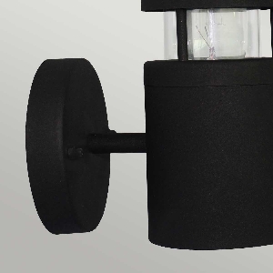 Wandleuchten & Wandlampen für außen von Elstead Hornbaek 1 Licht Wandlaterne - Schwarz HORNBAEK-W1