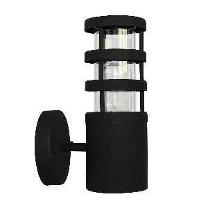 Wandleuchten & Wandlampen für außen von Elstead Hornbaek 1 Licht Wandlaterne - Schwarz HORNBAEK-W1