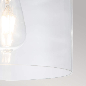 Serie HOUNSLOW VON ELSTEAD von Elstead von Elstead Hounslow 1 leichte bündige Leuchte - Brüniertes Messing FE-HOUNSLOW-F-BB