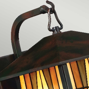 Wandleuchten & Wandlampen für außen von Elstead Inglenook 1 Licht Außenwandlaterne Medium - Valiant Bronze QZ-INGLENOOK2-M