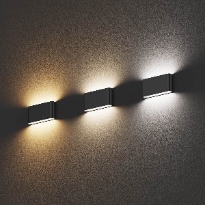 Elstead Jens LED-Wandleuchte - Schwarz JENS-M-C3