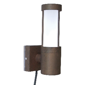 Beta Plain Wall Lantern - Aged Iron von Elstead