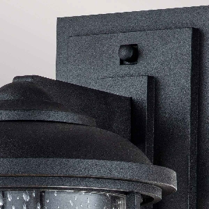 Serie LIGHTHOUSE VON ALLE von Alle von Elstead Lighthouse 1 Light Medium Wall Lantern - Textured Black FE-LIGHTHOUSE2-M-BLK