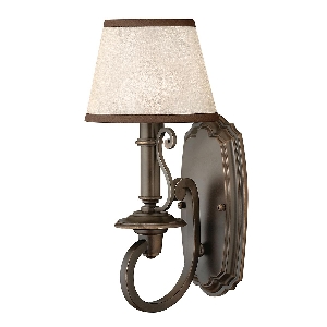 Plymouth 1 leichte Wandleuchte - Alte Bronze von Elstead