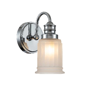 Elstead Swell 1 leichte Wandleuchte - Chrom poliert QZ-SWELL1-PC-BATH