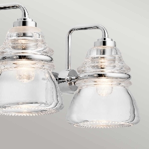 Elstead Talland 4 Light Wandleuchte - Poliertes Chrom KL-TALLAND4-PC-BATH