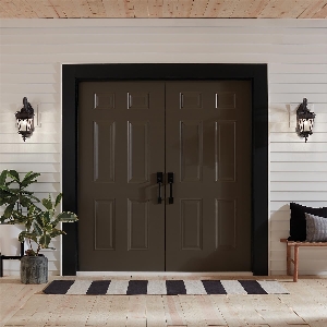 Serie TOURNAI VON ALLE von Alle von Elstead Tournai 2 Licht große Wandlaterne - Londonderry KL-TOURNAI2-L