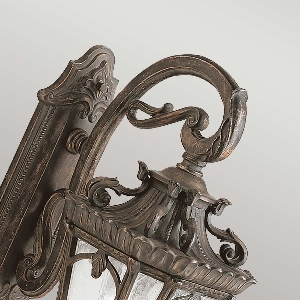 Serie TOURNAI VON ALLE von Alle von Elstead Tournai 3 Light Extra Large Wandlaterne - Londonderry KL-TOURNAI2-XL