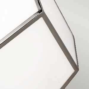 Serie DIAMOND VON ALLE von Alle von Elstead Diamond 4 Light Large Pendelleuchte - Nickel poliert FE-DIAMOND-P-L