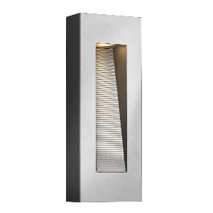 Serie LUNA VON ALLE von Alle von Elstead Luna Medium LED-Wandleuchte - Titanium - Titanium HK-LUNA-M-TT