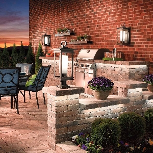 Serie SOUTH HOPE VON ELSTEAD von Elstead von Elstead South Hope 1 Leuchte Großer Sockel - Rubbed Bronze KL-SOUTH-HOPE3-L