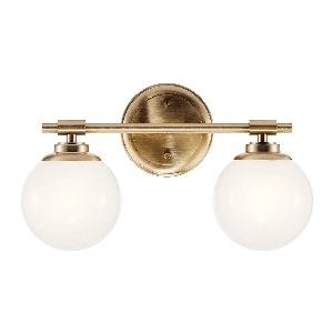 Wandleuchten & Wandlampen von Elstead Benno 2 lt Wandleuchte - Champagner Bronze KL-BENNO2-CPZ