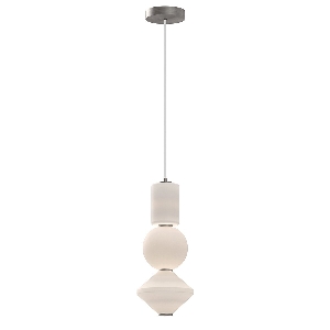 Elstead Hängeleuchte, Pendelleuchten & Hängelampen von Elstead Alora Mood Bijou LED Pendelleuchte - Gebürstetes Nickel ALM-BIJOU-P3-PN