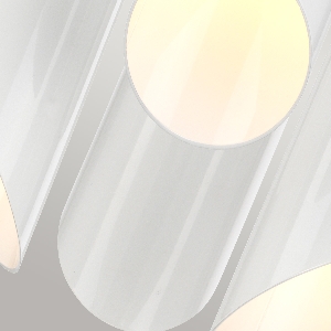 Hängeleuchte, Pendelleuchten & Hängelampen von Elstead Quinto 6-Licht-Kronleuchter - Weißes Altmessing QUINTO6-WAB