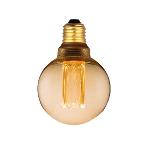 Halo Design Glühlampen mit Fassung E27 von Halo Design Leuchtmittel COLORS DIM LED Mini Globe G80 E27 5W 936045