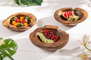 Schalen von Casa Élite Wurzelholzschale NATURE ROOT 18117